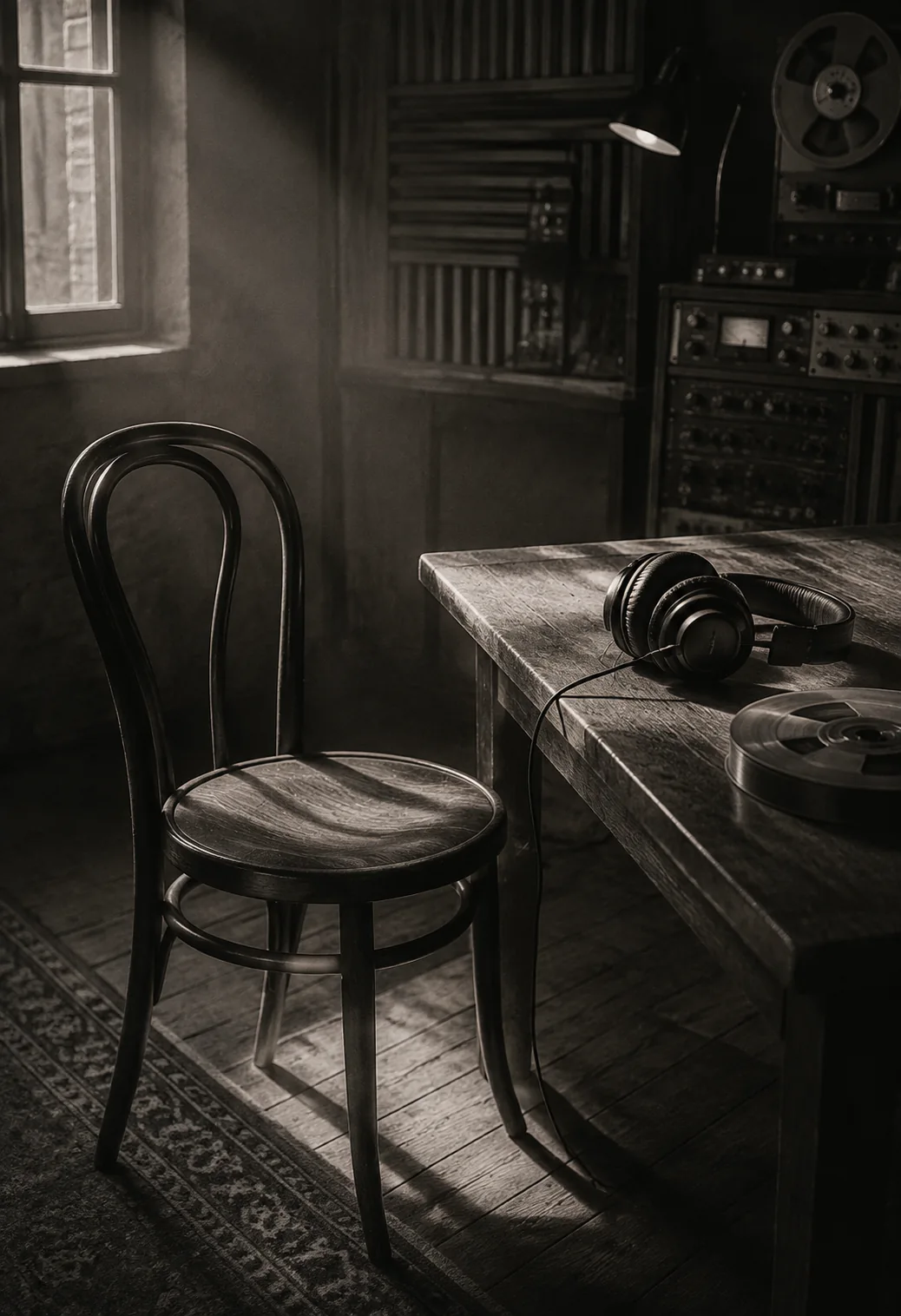 A quiet studio ready for the next project.